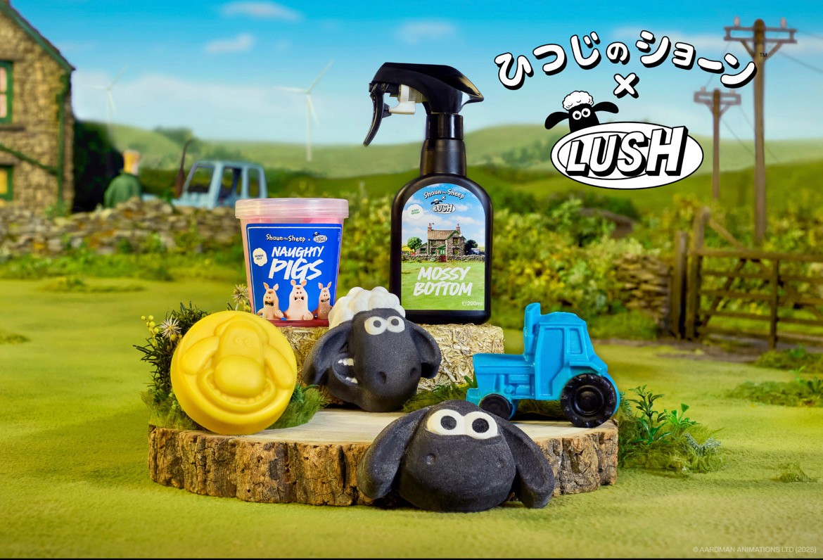 「ひつじのショーン」とのアメェ〜イジングな新作コラボアイテムが本日から販売スタート！！！🐑